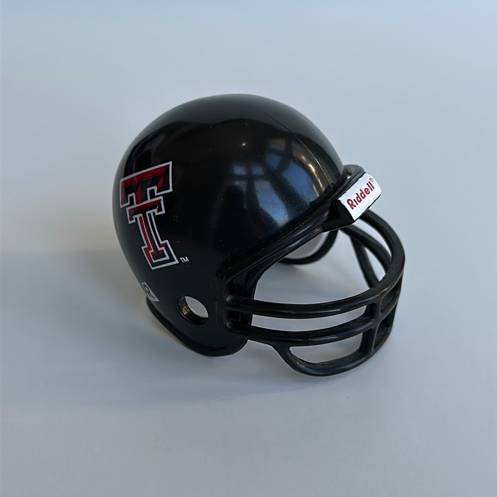 Texas Tech Red Raiders Vintage Pocket Pro Mini Riddell Football Helmet